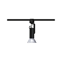 Paulmann Riflettori su rotaie URAIL APOL II con braccio articolato, regolabile E27, Nero Paulmann Riflettori su rotaie URAIL APOL II con braccio articolato, regolabile E27, Nero