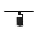 Paulmann Riflettori su rotaie URAIL ASTHENE cilindrico, con braccio articolato, regolabile E27, Nero Paulmann Riflettori su rotaie URAIL ASTHENE cilindrico, con braccio articolato, regolabile E27, Nero