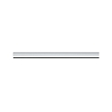 1- Rail électrique monophasé URAIL, 1000cm blanche