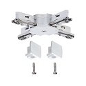 Paulmann Zubehör für 1-Phasen-Schienensystem URAIL - X-Verbinder, 125mm, max. 1000W, 230V, weiß Paulmann Zubehör für 1-Phasen-Schienensystem URAIL - X-Verbinder, 125mm, max. 1000W, 230V, weiß