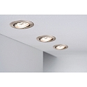 Recessed luminaire PREMIUM, 230V, GU10, 51mm, swiveling
