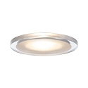 Paulmann LED Furniture recessed luminaire WHIRL MINI LED, round, set of 3, 2,4W, 7VA, 230V/700mA, 65mm, satined/acrylic