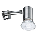 Paulmann Luminaire de miroir SIMPLO LED rglable GU10, fer bross 