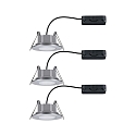 3er-Set Outdoor LED Einbauspot CALLA IP65 DIM, schwenkbar, 230V, je 6.5W 4000K 560lm 100°, dimmbar