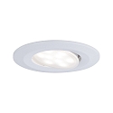 Paulmann Plafonnier encastr CALLA IP65 pivotant, CCT Switch, lot de 3 IP65, blanc mat 