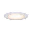 Paulmann Lumire encastre SUON DIM-TO-WARM Dim-To-Warm, lot de 3 IP44, satin, blanche gradable 480lm 2000K