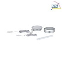 Paulmann Luce per mobile DISC LED CCT Switch IP20, cromo opaco dimmerabile