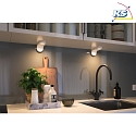 Paulmann Clever Connect LED Möbellspot NEDA, 12V DC, 2.1W 2700-6500K, dimmbar, Weiß matt