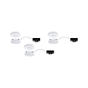 Paulmann 3er-Set LED Unterschrankleuchte PUKK, 230V, 3x 3W 2700K 210lm, Kunststoff, Weiß Paulmann 3er-Set LED Unterschrankleuchte PUKK, 230V, 3x 3W 2700K 210lm, Kunststoff, Weiß
