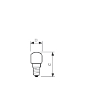 Philips oven lamp OVEN T25 E14