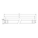 Philips Tube LED T8 MASTER LEDtube Value 1500mm HO G13 20,5W 2900lm 3000K 190° CRI 80 