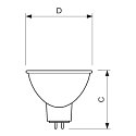 Philips Lampadina a riflettore 13938XHP 1CT/24 R50 GX5,3 50W 3200K dimmerabile