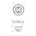 Philips halogen lamp MSD PLATINUM 200 FLEX 1CT/8 240W 14000lm 7800K dimmable