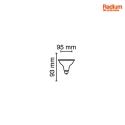 RADIUM LED Star PAR20, RL-PAR20 50 DIM 927/WFL, dimmbar