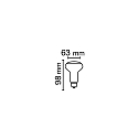 RADIUM Lampe  rflecteur LED ESSENCE R63 60 827/WFL commutable E27 4,8W 350lm 2700K 36 CRI 80-89 
