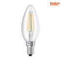 LED Filament Kerzenform ESSENCE CANDLE C40 827/C, E14, 4.2W 2700K 470lm 330, schaltbar, klar