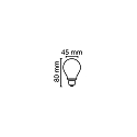 RADIUM filament lamp drop STAR RL-D60 D60 E14 3,4W 3000K 300 dimmable