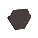 Endkappe fr Radium Aluminium Eck-Profil SMALL CORNER, Kunststoff, Schwarz