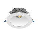 Downlight CHANGY-B TRIZONE - UGR<19 ETM multipower, reculer, avec optique de lentille IP40, blanche 