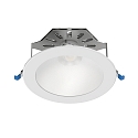 downlight CHANGY-B TRIZONE - UGR<25 DALI2 switchable, set back, with lens optics IP54, white 