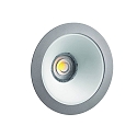 Downlight CYRA S ECO REFIT contrlable par DALI IP20, couvert de poudre, argent gradable