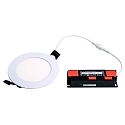 ceiling recessed luminaire TALAN XXS round, rigid IP44, powder coated, white 