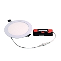 ceiling recessed luminaire TALAN XS round, rigid IP44, powder coated, white 