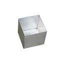 Flush-mounted housing for 57200-57210 metal, 70x70x53mm