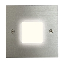Luminaire d'encastrement mural  IP20, acier inoxydable, scintillant 
