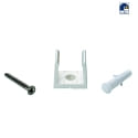 Rutec Clip di montaggio VARDAFLEX ECO AC, bianco