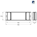 Rutec Dimmer DALI DC DALI-2 DT6 constante de tension