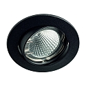 Rutec Alu-Druckguss-Einbaustrahler für MR16, IP20, Ø 8.2cm, mit Sprengring, ohne Fassung, schwenkbar, schwarz matt Rutec Alu-Druckguss-Einbaustrahler für MR16, IP20, Ø 8.2cm, mit Sprengring, ohne Fassung, schwenkbar, schwarz matt