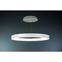 pendant luminaire CORMA-1055 DALI - CANOPY DALI controllable, ring shape IP20, traffic white dimmable
