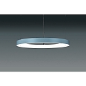 pendant luminaire CORMA-1055 DALI DALI controllable, ring shape IP20, white aluminum dimmable