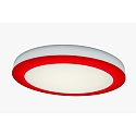 wall and ceiling luminaire ASCAR  845MM round, DALI controllable IP20, white dimmable