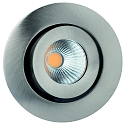Lumire encastre RINCA COB rond, pivotant, rotatif, courant constant IP20