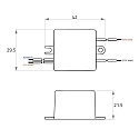 Rutec Projekt LED driver 350MA / 3-8V DC / 1.1-2.4W current constant, switchable, white Rutec Projekt LED driver 350MA / 3-8V DC / 1.1-2.4W current constant, switchable, white