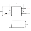 Rutec Projekt LED driver 700MA / 23-5V DC / 1-3.5W current constant, switchable, white Rutec Projekt LED driver 700MA / 23-5V DC / 1-3.5W current constant, switchable, white