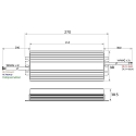 Rutec Projekt LED driver 24V / 100-300W / PHASE voltage constant, dimmable, aluminium Rutec Projekt LED driver 24V / 100-300W / PHASE voltage constant, dimmable, aluminium
