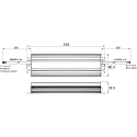 Rutec Projekt LED driver 24V / 120W / PHASE voltage constant, dimmable, aluminium Rutec Projekt LED driver 24V / 120W / PHASE voltage constant, dimmable, aluminium