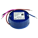 LED driver 600MA / 4.8W-7.2W / ACTIVE PFC round, with open cable, current constant, dimmable, blue