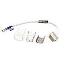 feed-in cable VARDAFLEX FC01 / IP67 / RGB+RGB DOUBLE, DOUBLE FEED double, RGB