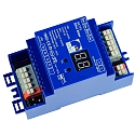 DALI Dimmer DISPLAY DALI / 12+24V / 1-4 ADDRESSES 4 canale, blu