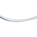 fully siliconised LED strip VARDAFLEX PLATIN Q 3D BENDABLE vertacal, horizontal, assembled white