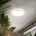 SIGOR LED Aufbauleuchte SHINE, 220mm, 110, 8/10/15W, 3000/4000K, IP20, 800/900/1350lm, Ra90, dimmbar, wei