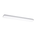 LED Aufbauleuchte PLANK, 900mm, 120, 32/34W, 3000/4000K, 2700/3500lm, IP54, dimmbar, silber