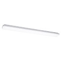 LED Aufbauleuchte PLANK, 1200mm, 120, 38/29W, 3000/4000K, 3200/4200lm, IP54, dimmbar, silber