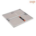 SIGOR LED Aufbau-Panel FLED für Bildschirmarbeitsplätze (BAP), 230V, 62 x 62cm, UGR<19, weiß, 40W 4000K 3200lm 120°