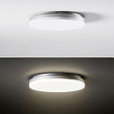 SIGOR ceiling luminaire CIRCEL 22 IP54, silver 