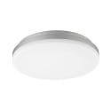 ceiling luminaire CIRCEL 27 with motion detector IP54, silver 